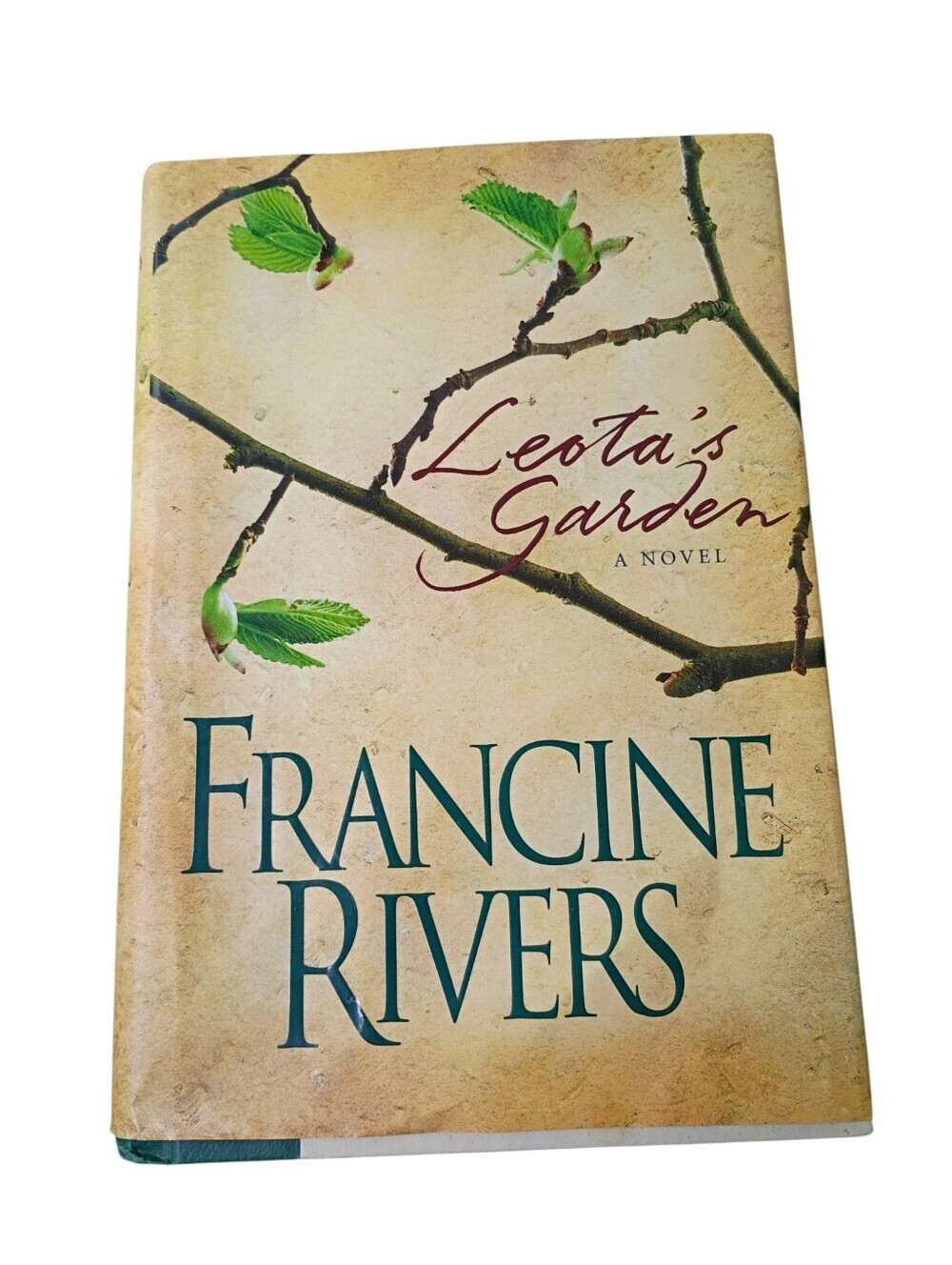 Francine Rivers Leota's Garden Signed & Inscribed 1999 Hardcover w/ Dust Jacket